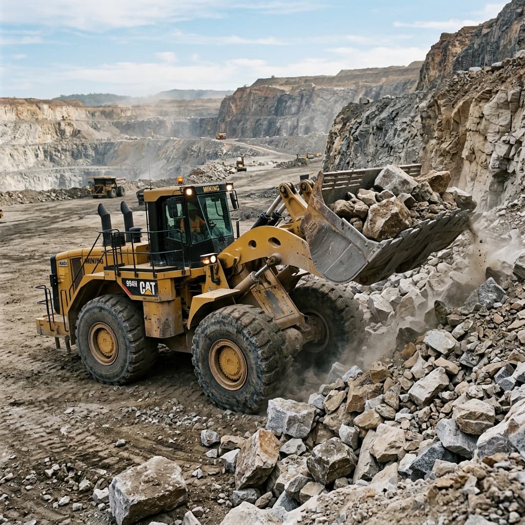 Loading of Boulders