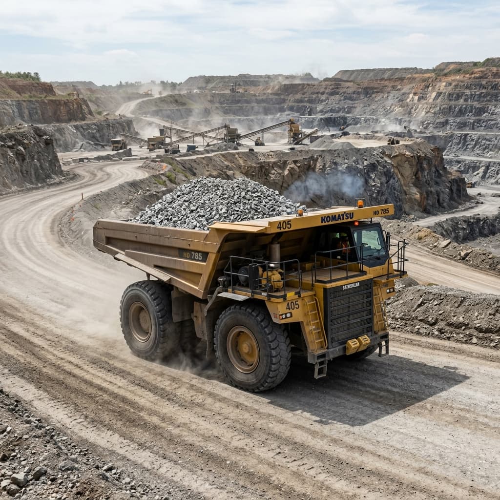 Transport to Crusher Plant